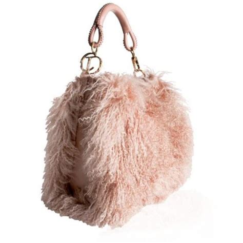 dior fur purse|how expensive is dior.